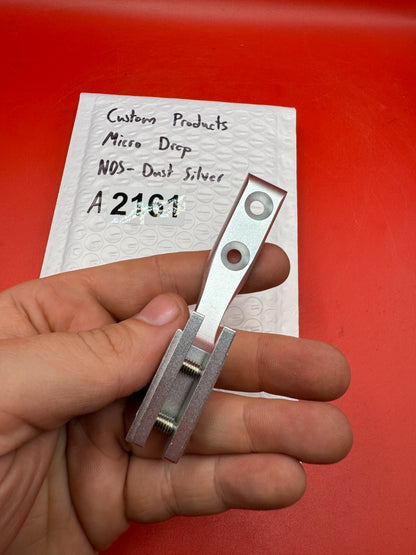 Custom Products Micro Drop NOS-Dust Silver - used paintball trigger - dust silver