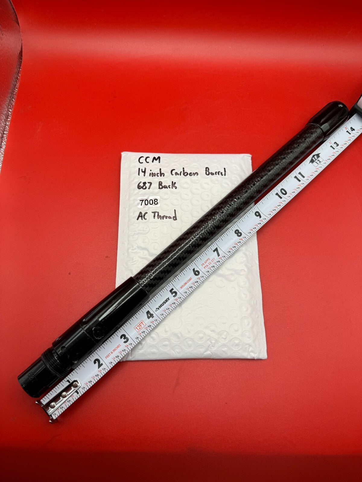 CCM 4 inch Carbon Barrel 687 Back AC Thread