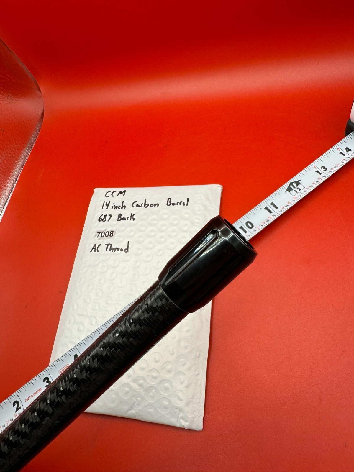 CCM 4 inch Carbon Barrel 687 Back AC Thread