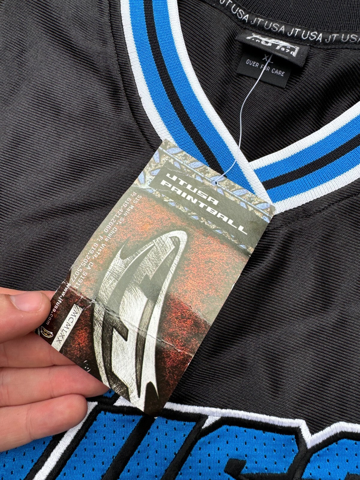 JT Paintball Basketball Jersey Size XL