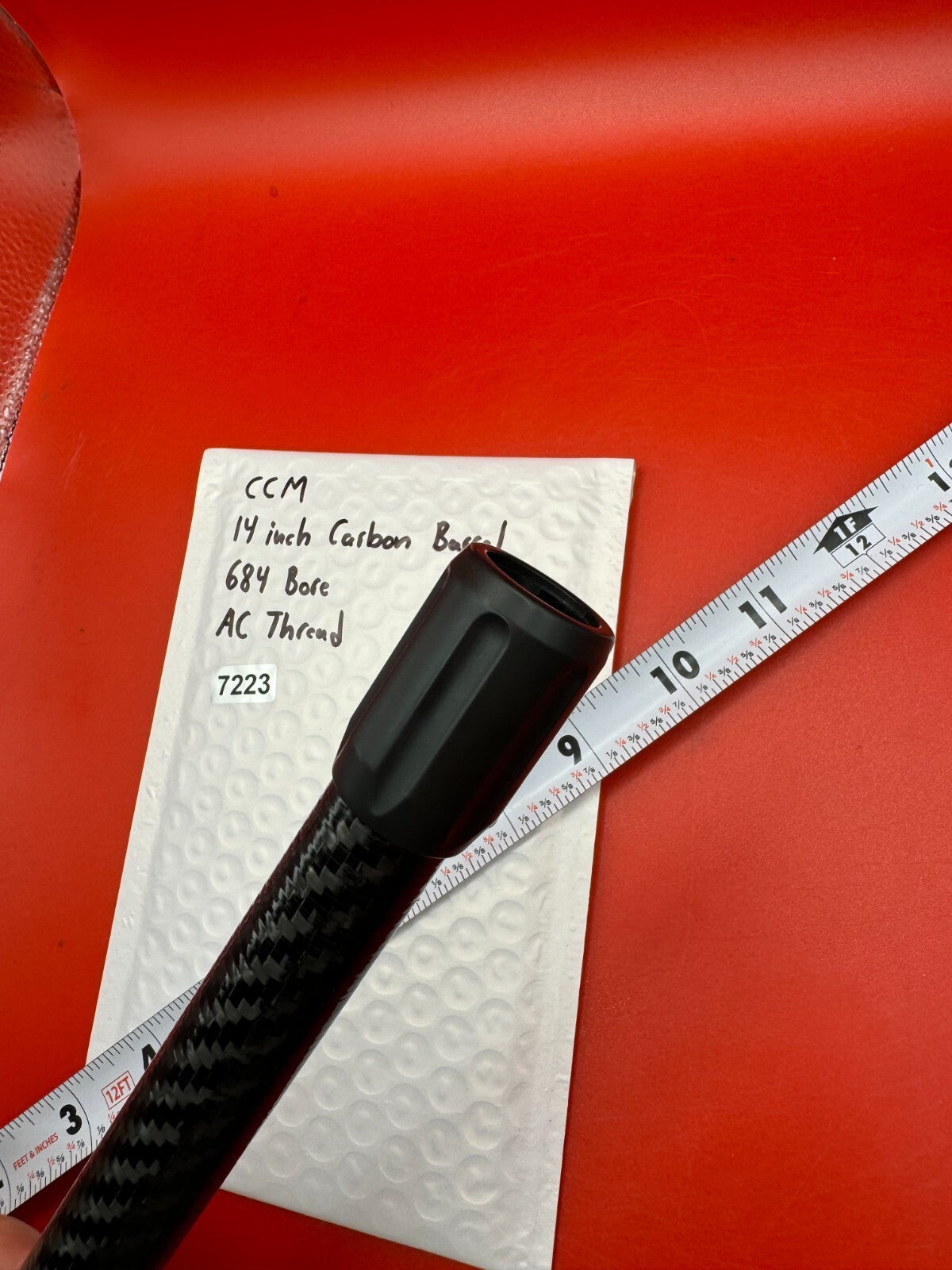 CCM 14 inch Carbon Barrel 684 Bore AC Thread