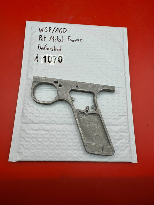 WGP/AGD Pot Metal Paintball Marker Frame Unfinished