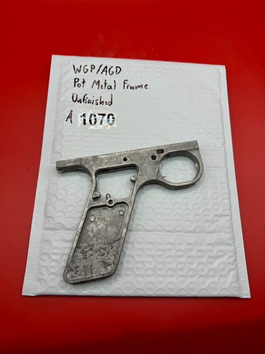 WGP/AGD Pot Metal Paintball Marker Frame Unfinished