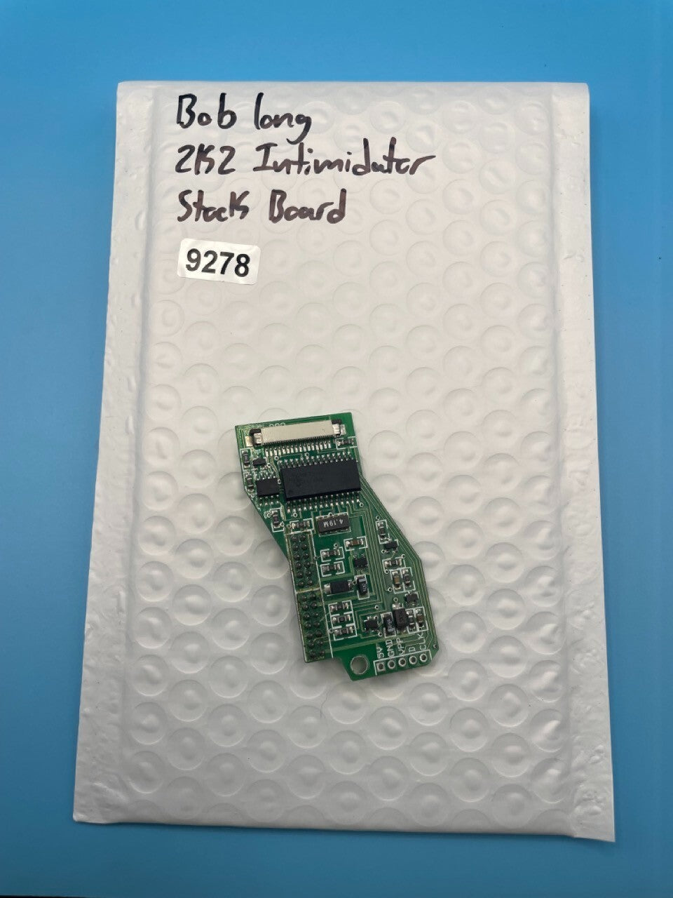 Bob Long 2K2 Intimidator Stock Board