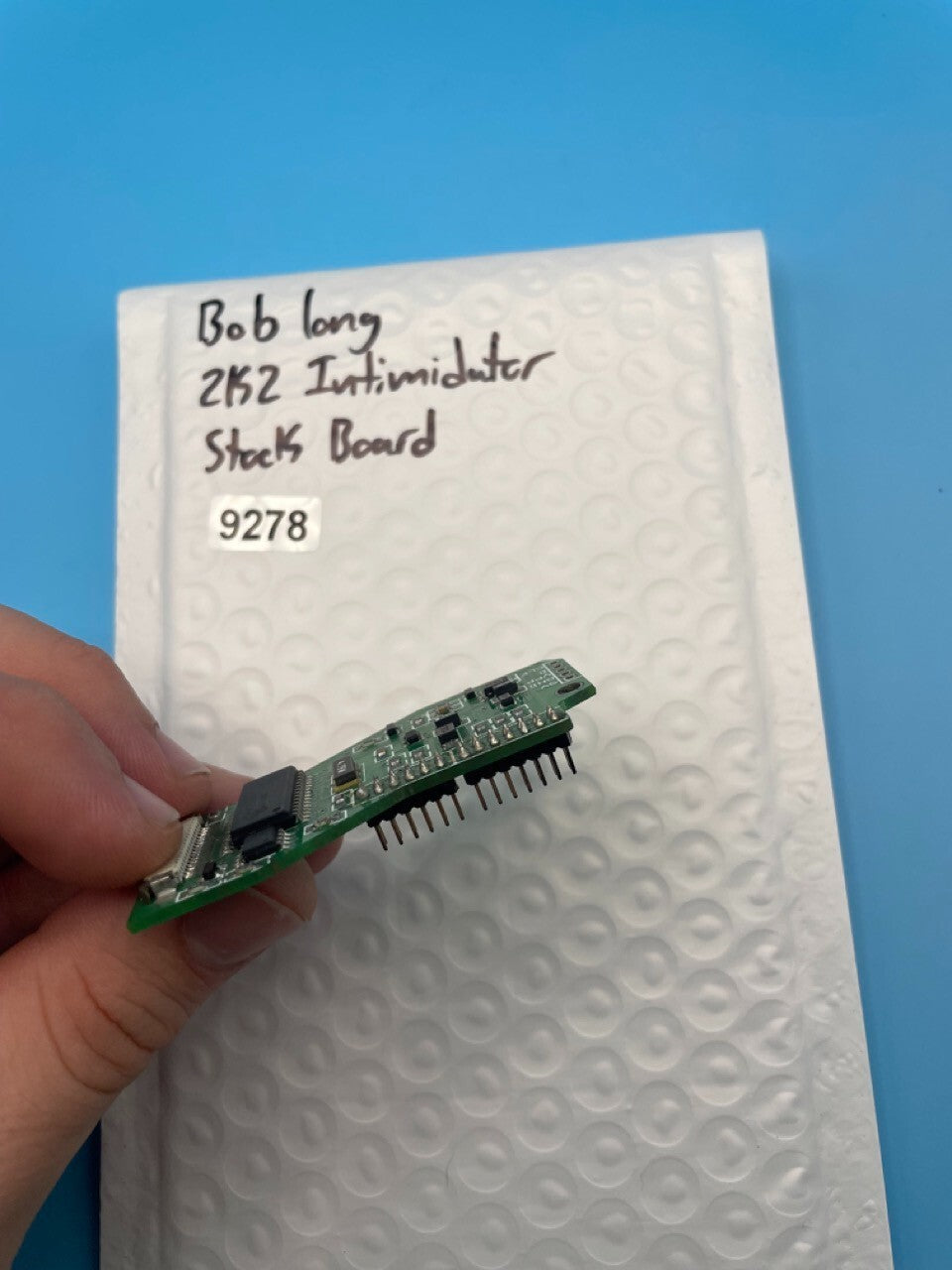 Bob Long 2K2 Intimidator Stock Board