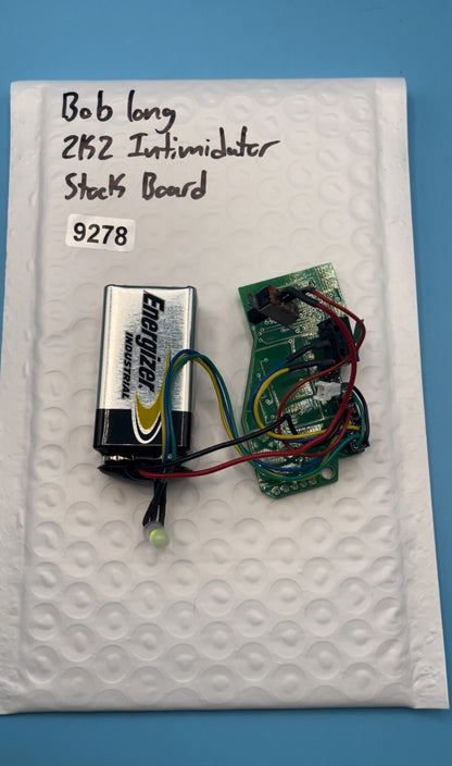 Bob Long 2K2 Intimidator Stock Board