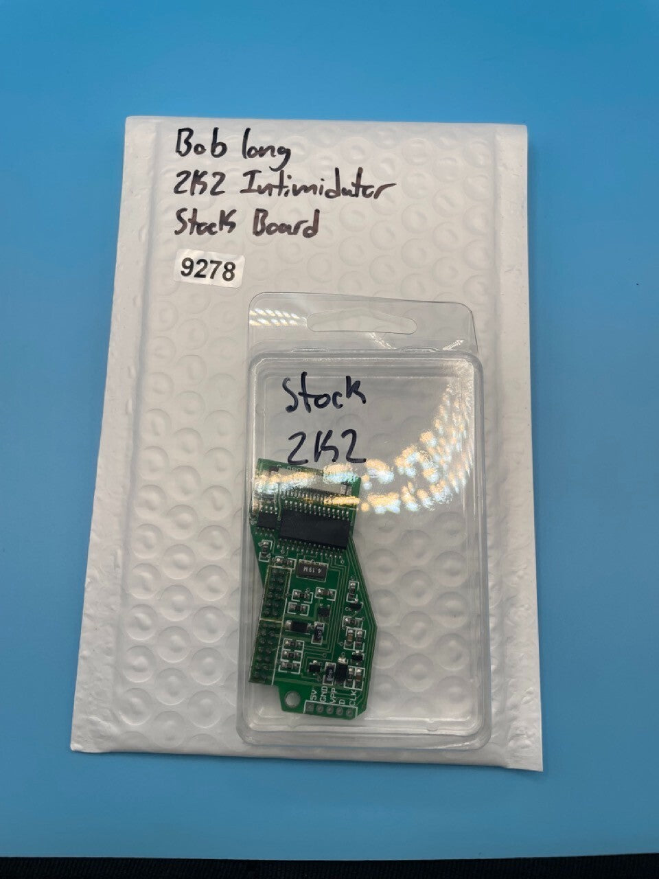 Bob Long 2K2 Intimidator Stock Board
