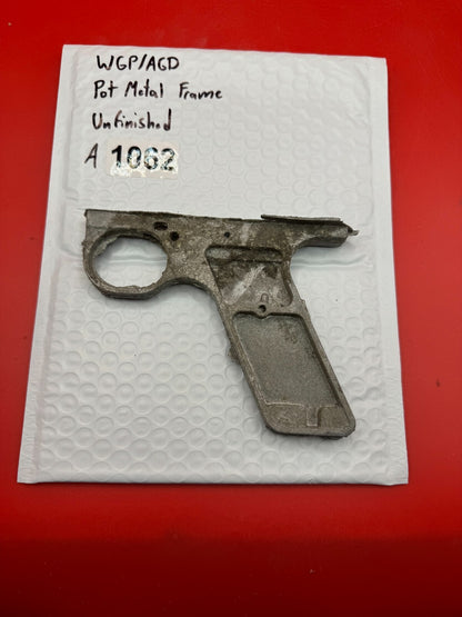 WGP/AGD Pot Metal Paintball Marker Frame Unfinished