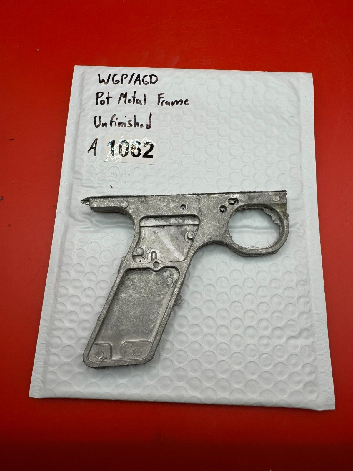 WGP/AGD Pot Metal Paintball Marker Frame Unfinished