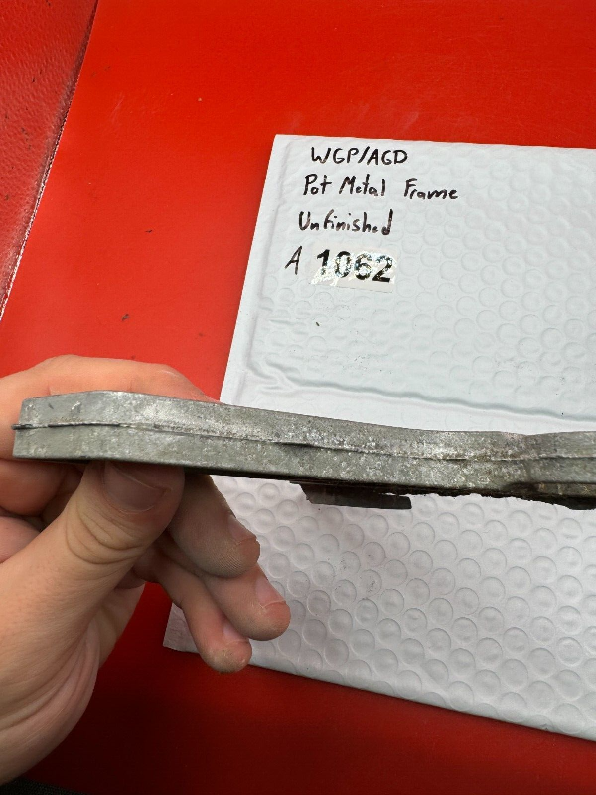 WGP/AGD Pot Metal Paintball Marker Frame Unfinished