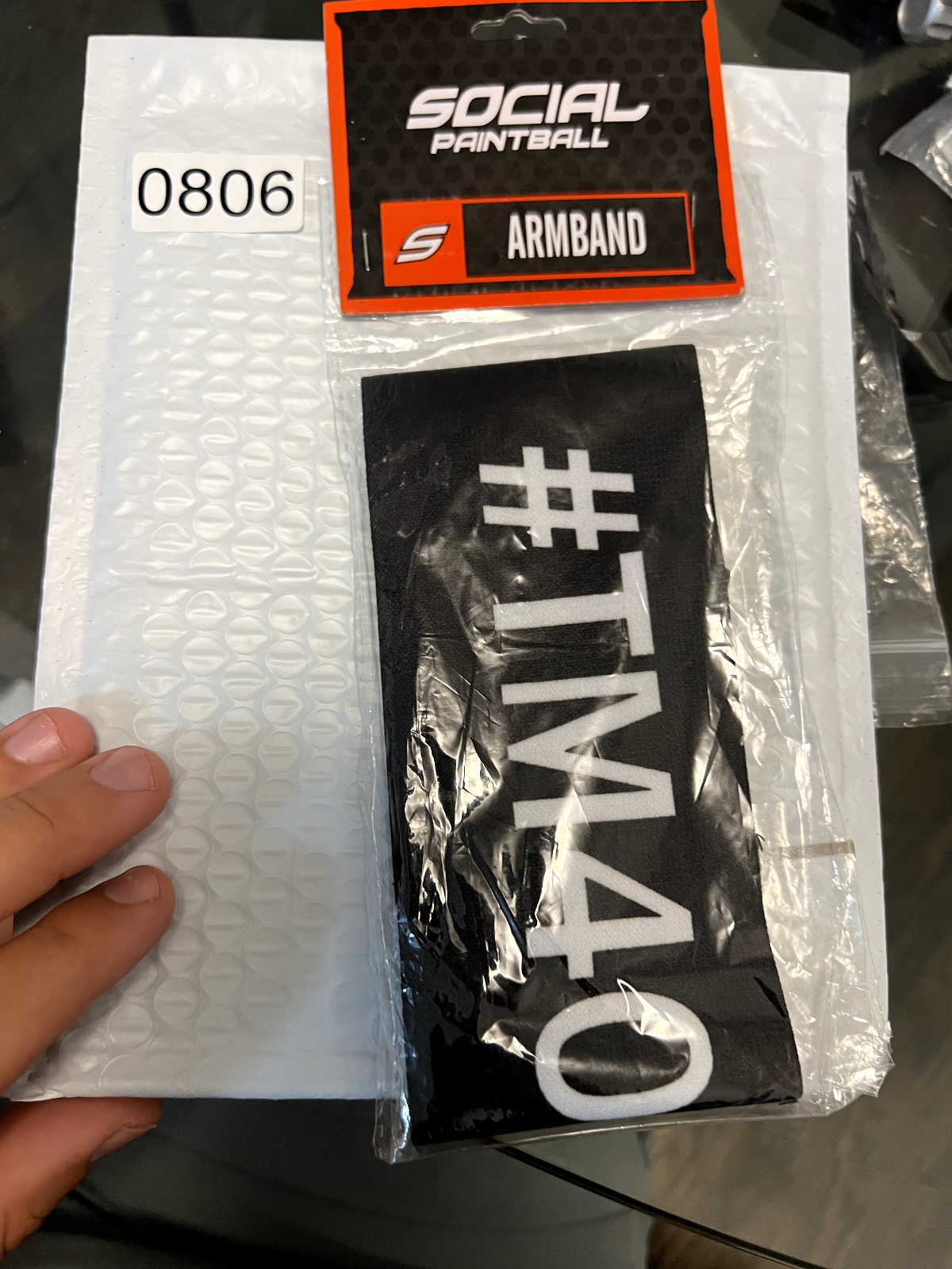 Tm40 Paintball Armband - Stylish Paintball Armband for TM40 Marker Owners