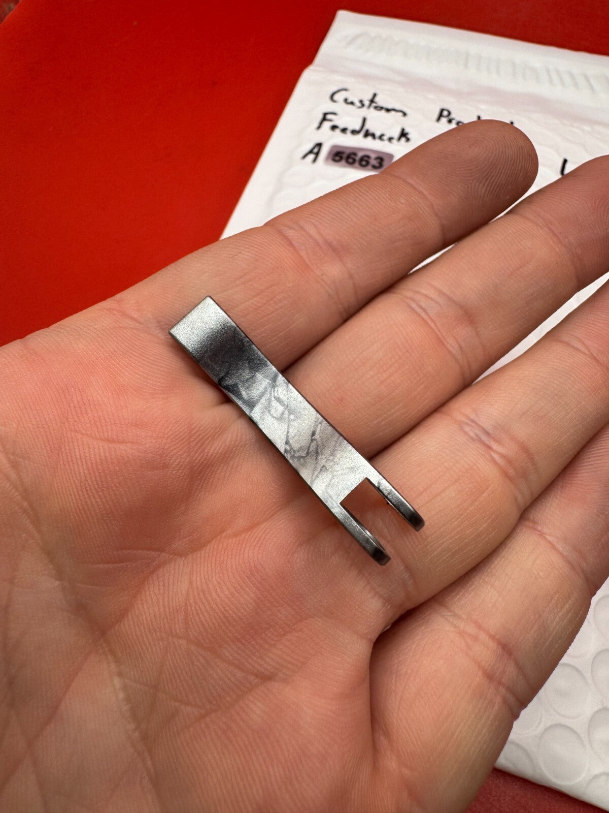 Custom Products Feedneck Clamping Lever