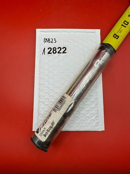Dye SS Angel Threaded .688 Paintball Barrel Back - used paintball barrel back - silver/chrome