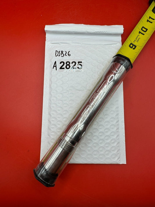 Dye SS Angel Threaded .688 Paintball Barrel Back - used paintball barrel back - silver