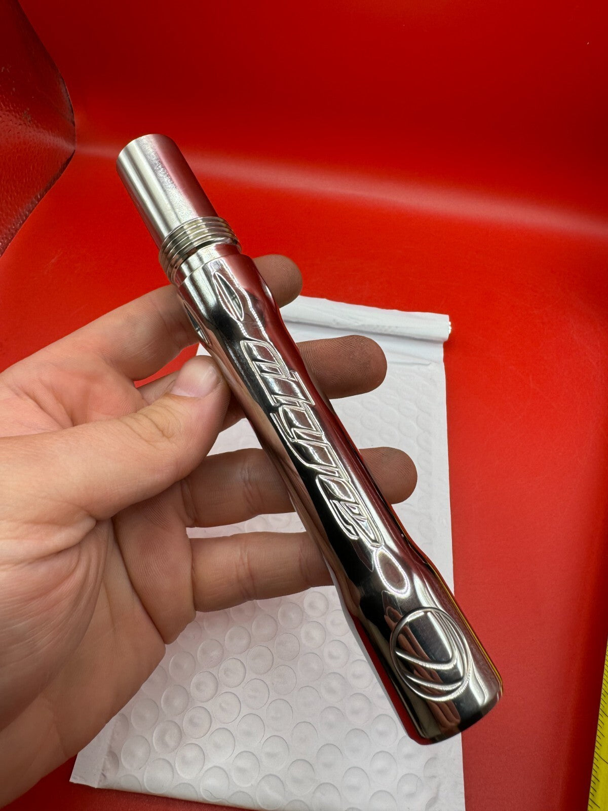 Dye SS Angel Threaded .688 Paintball Barrel Back