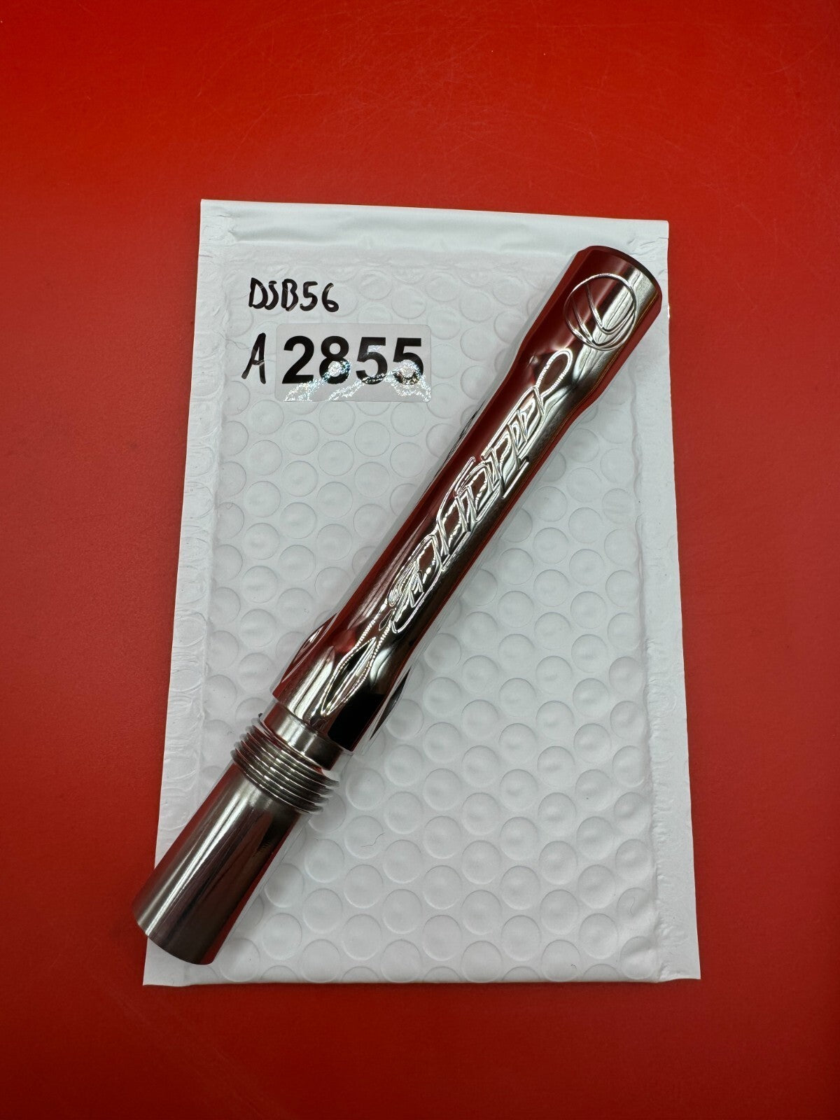 Dye SS Angel Threaded .688 Paintball Barrel Back