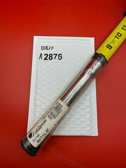 Dye SS Angel Threaded .688 Paintball Barrel Back - used paintball barrel back - red anno/silver