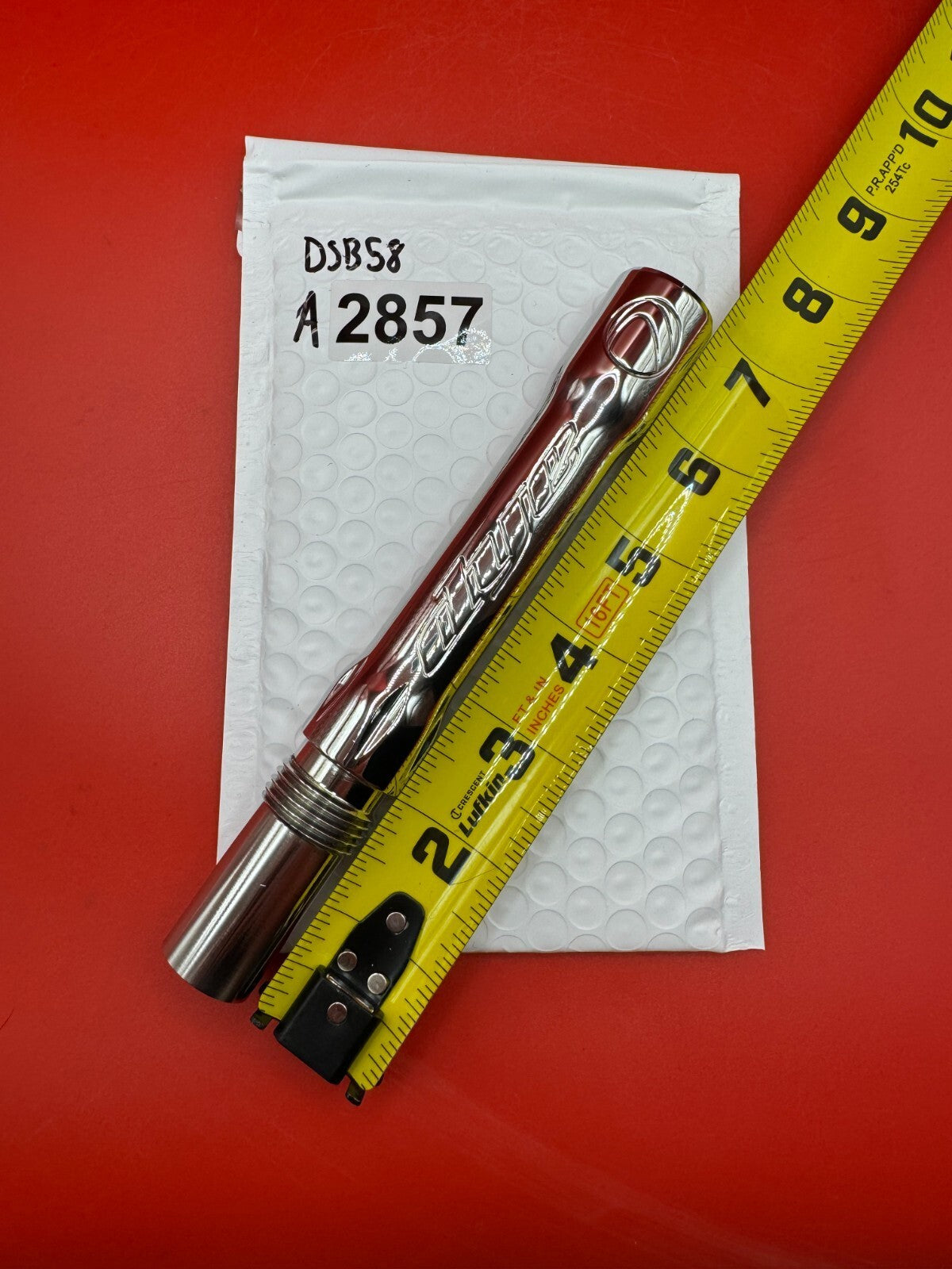 Dye SS Angel Threaded .688 Paintball Barrel Back