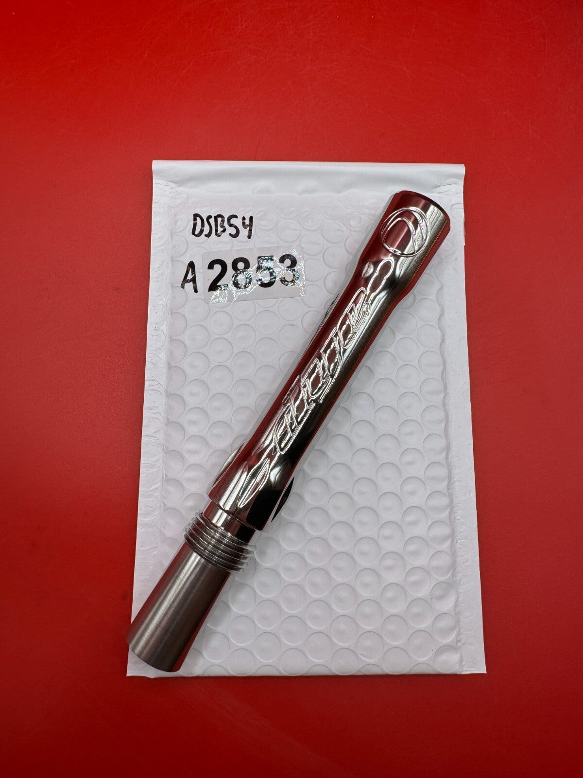 Dye SS Angel Threaded .688 Paintball Barrel Back