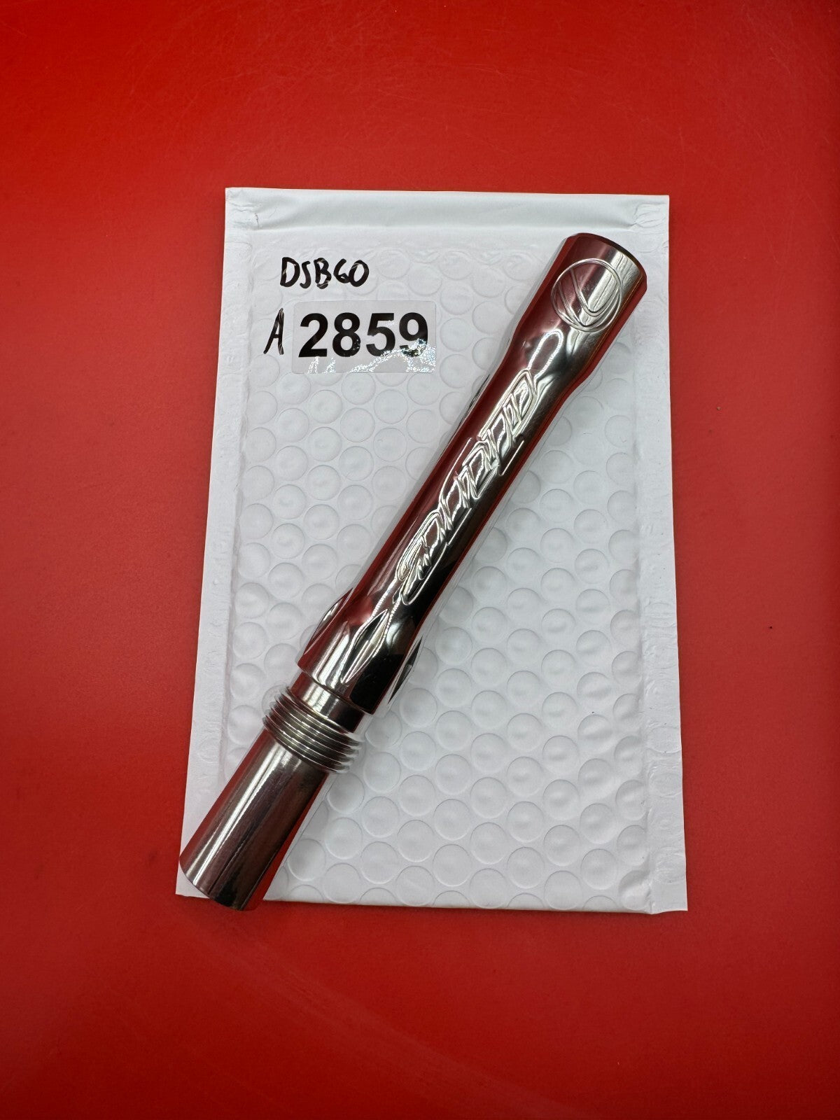 Dye SS Angel Threaded .688 Paintball Barrel Back