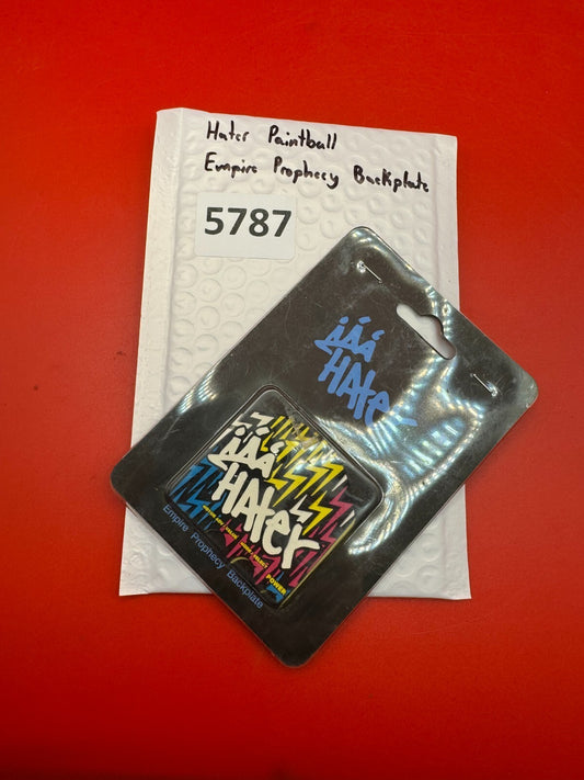 Hater Paintball Empire Prophecy Backplate
