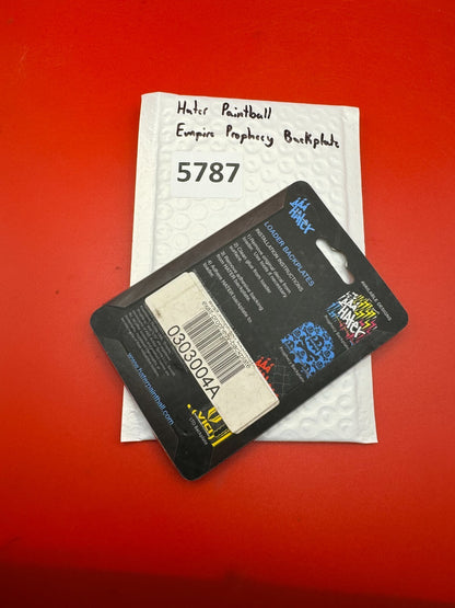 Hater Paintball Empire Prophecy Backplate