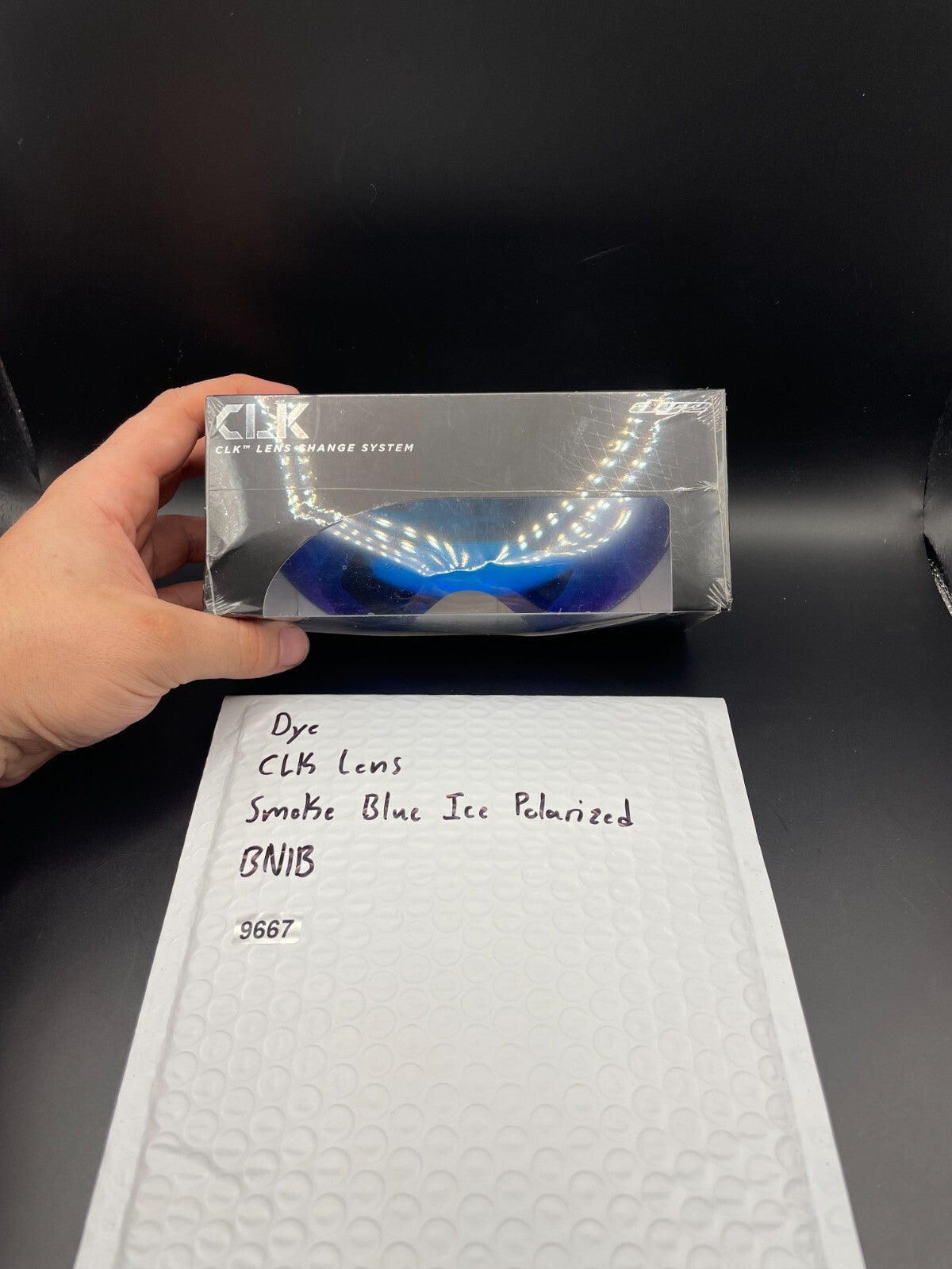 Dye CLK Lens Smoke Blue Ice Polarized BNIB