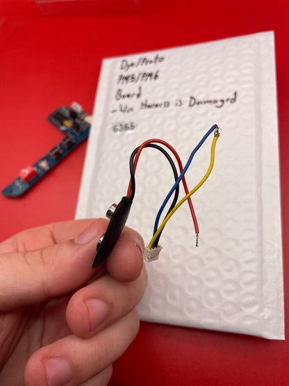 Dye/Proto PM5/PM6 Board - Wire Harness is Damaged