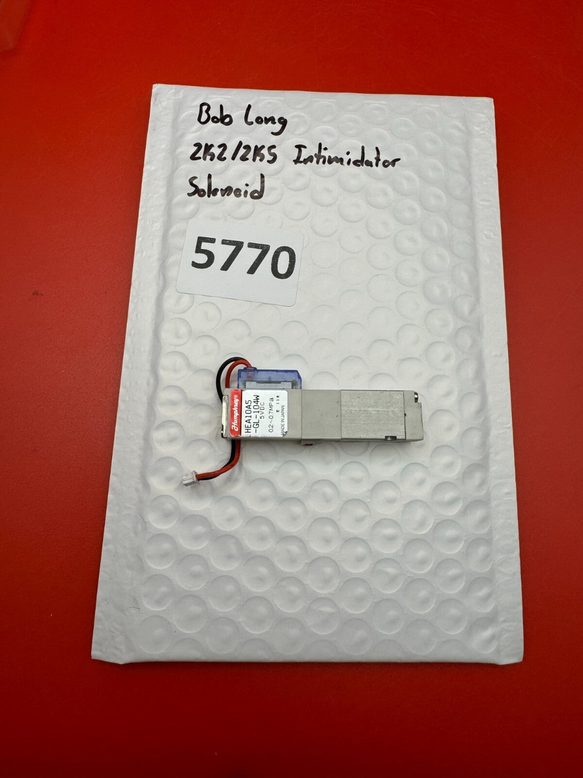 Bob Long 2K2/2K5 Intimidator Solenoid