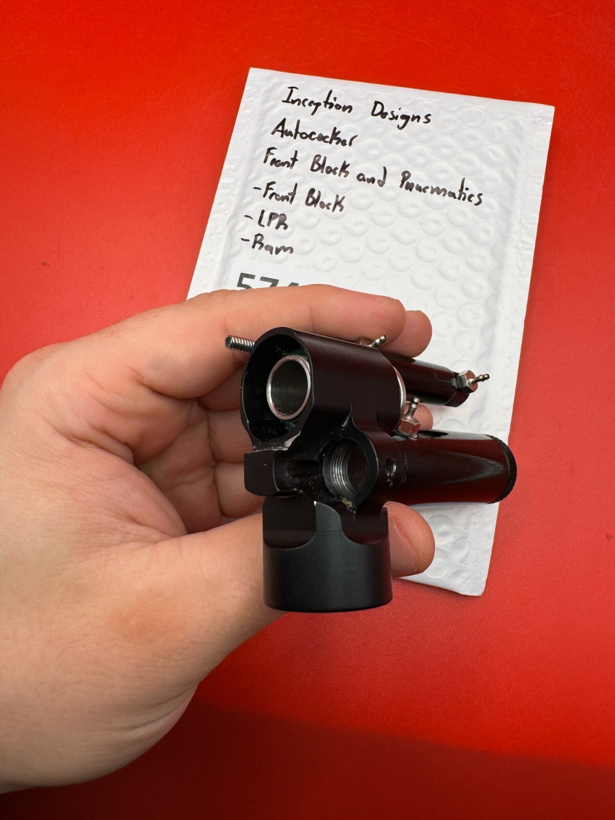 Inception Designs Autococker Front Block and Pnuematics -Front Block -LPR -Ram