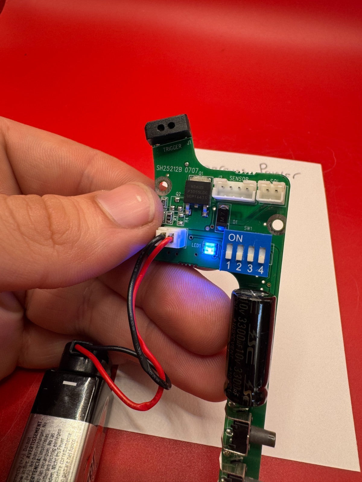 Dangerous Power Fusion 8 Board