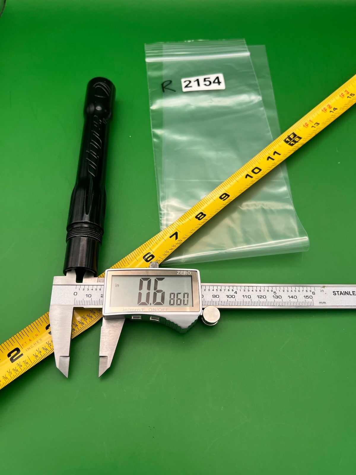 Gloss Black Dye Ultralight Autococker Back
