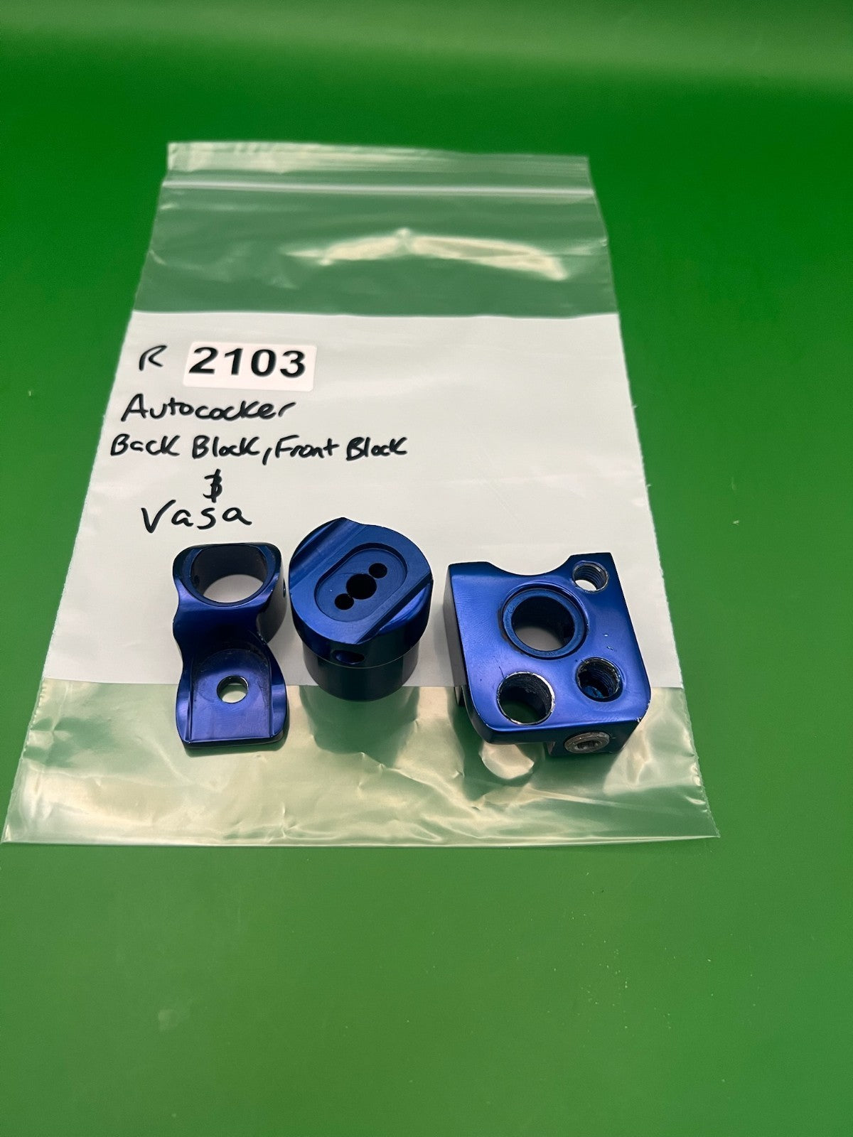 Autococker Back Block, Front Block &amp; VASA