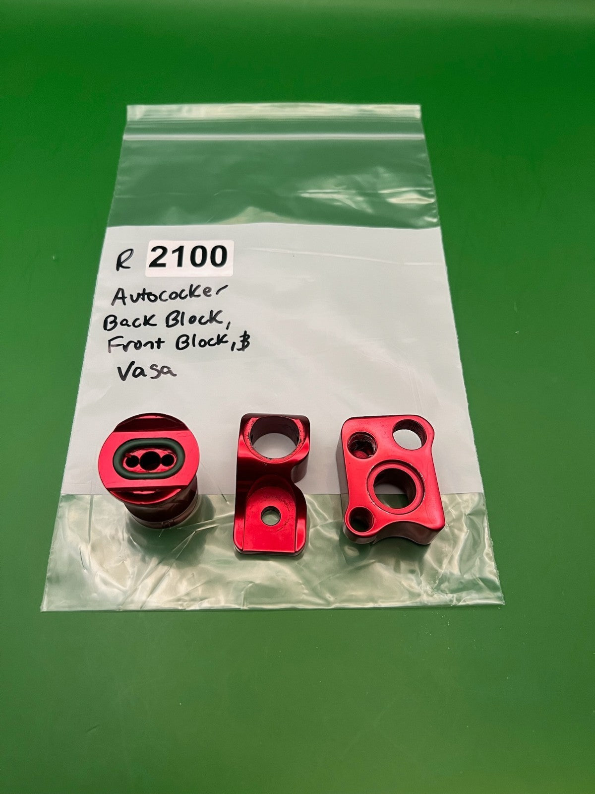 Autococker Back Block, Front Block & VASA