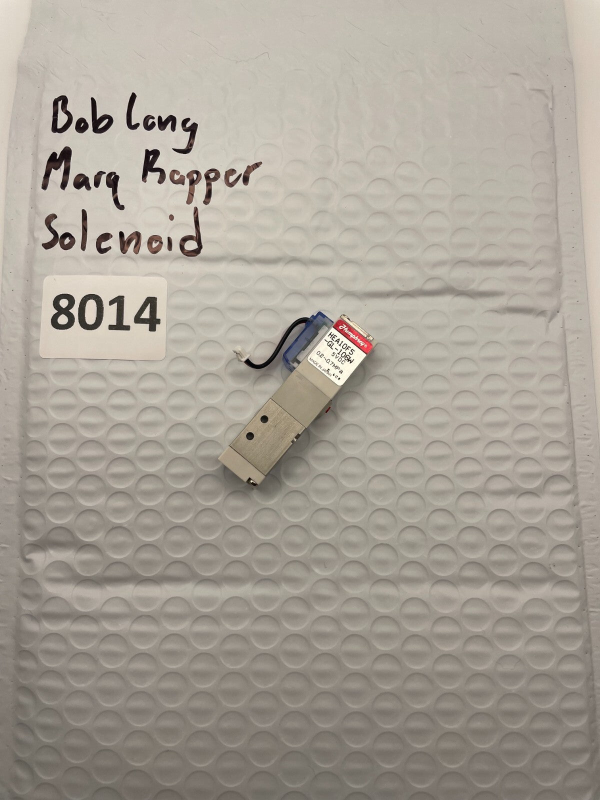 Bob Long Marq Rapper Solenoid