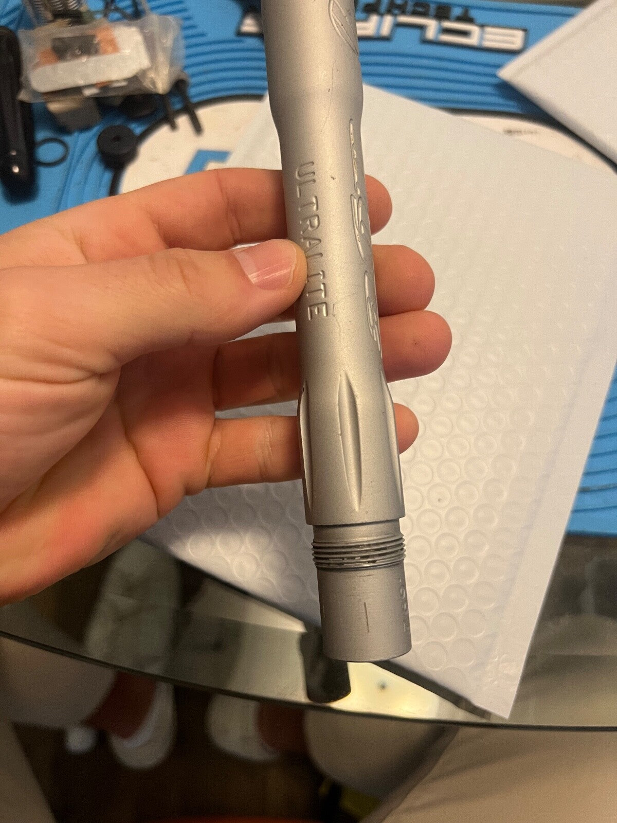 Rare Dust White UL Autococker Back