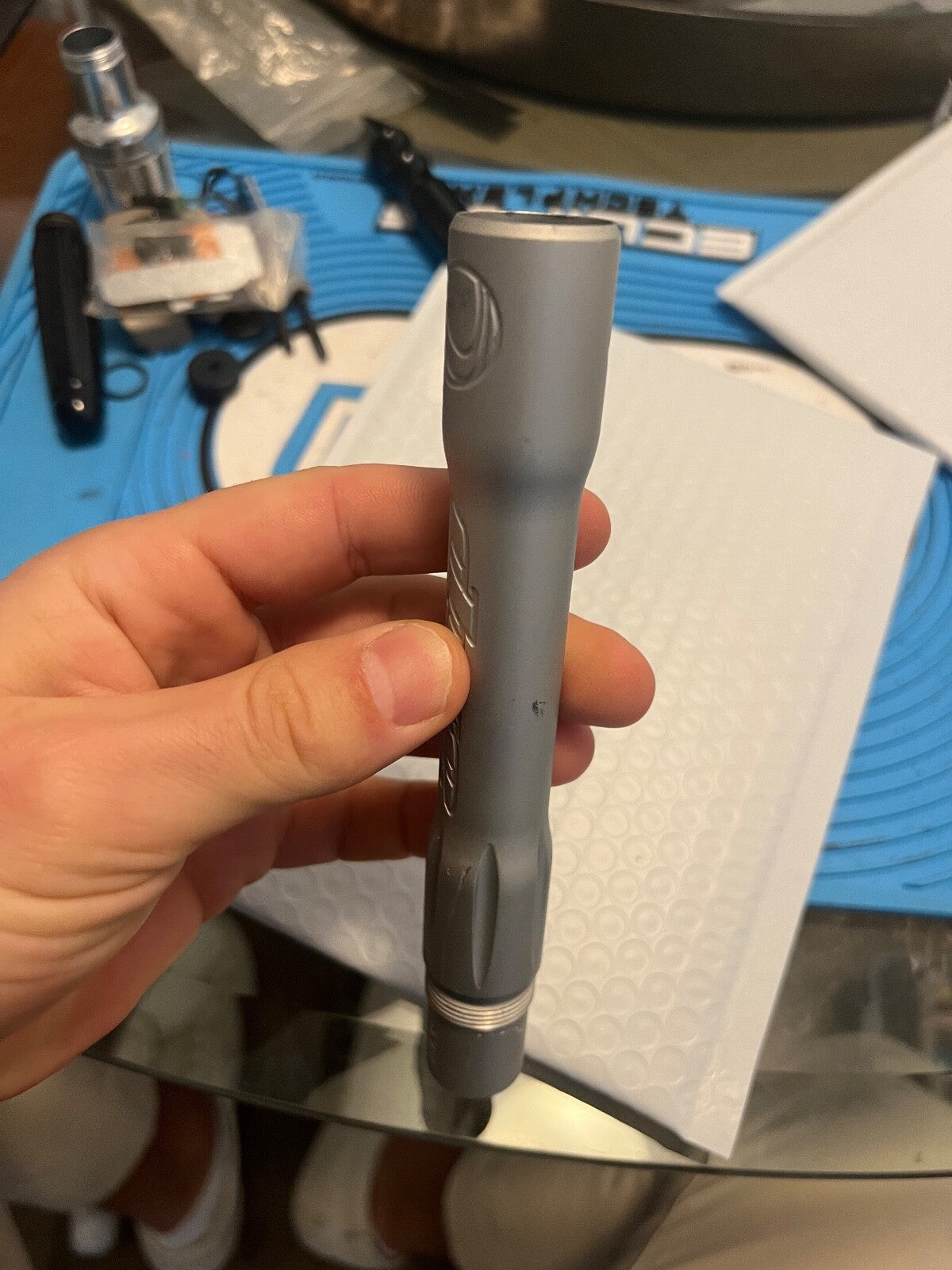 Rare Dust White UL Autococker Back