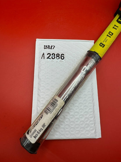 Angel Dye Back .688 Stainless Steel - used paintball barrel back - red/silver