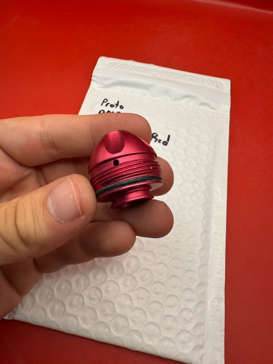 Proto PMR Back Cap - Red