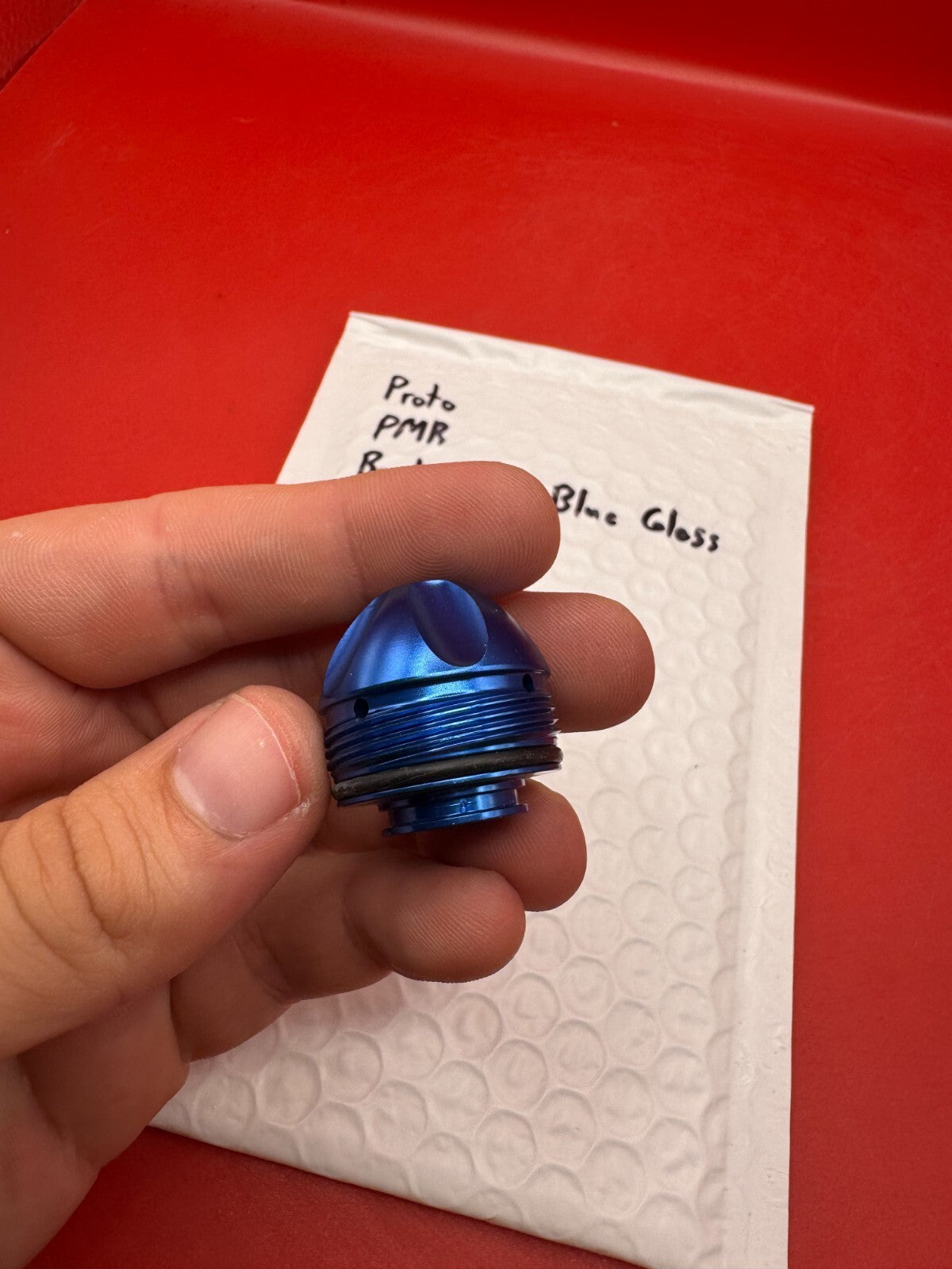 Proto PMR Back Cap - Blue Gloss