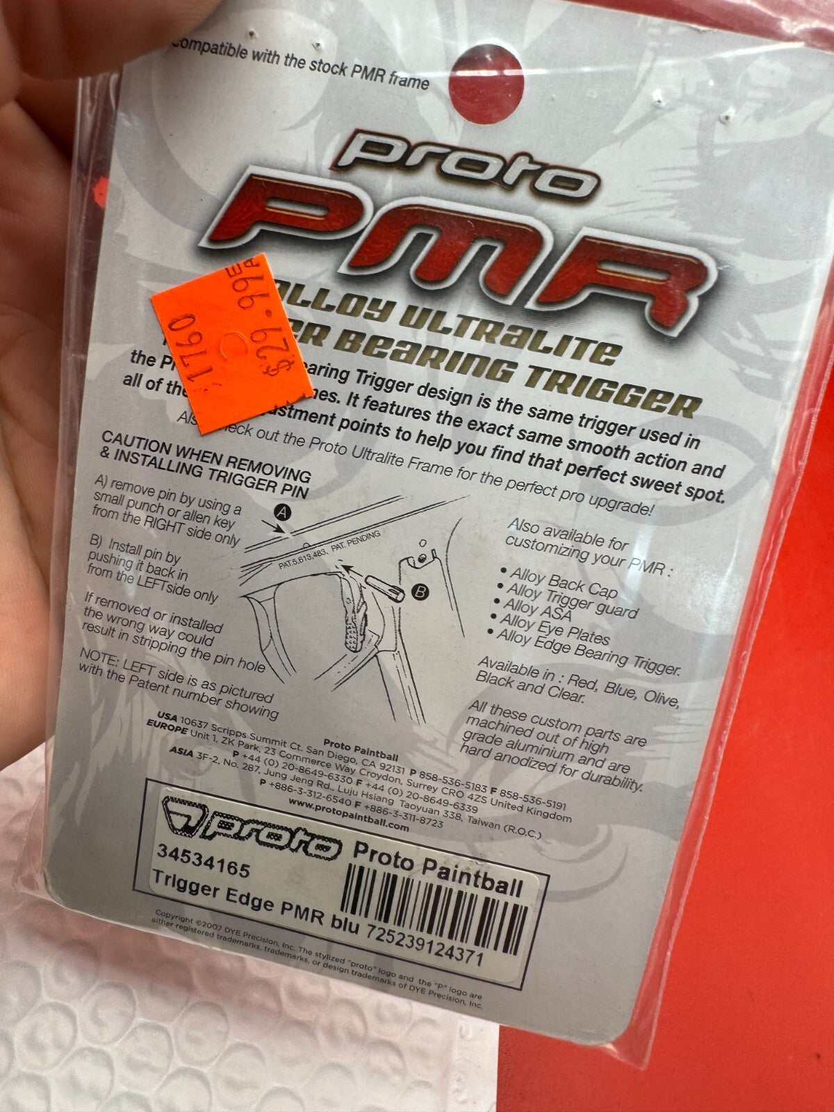 Proto PMR Trigger Kit - Blue