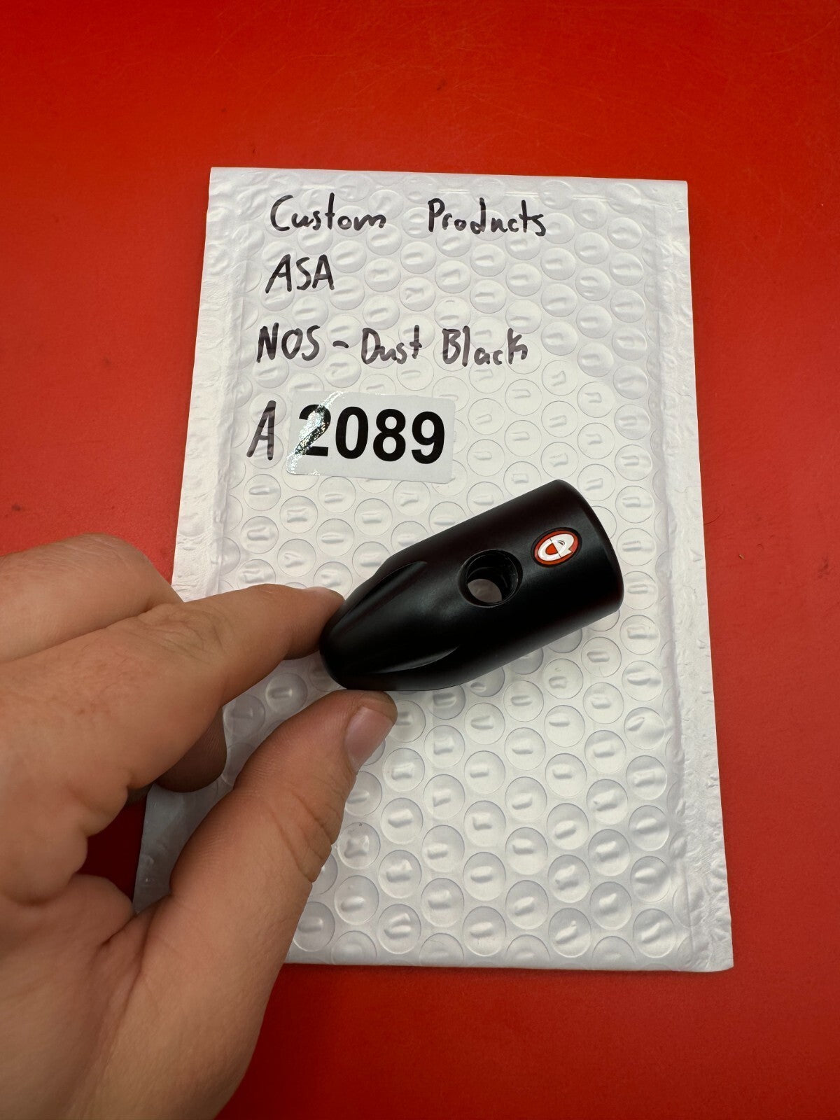 Custom Products ASA NOS-Dusk Black - used paintball on/off asa - dust black