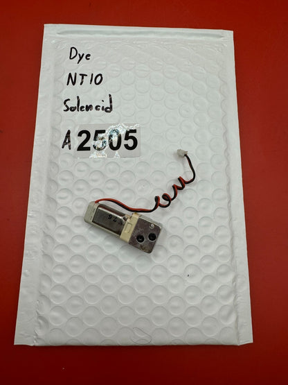 Dye NT10 Solenoid - used paintball solenoid - silver