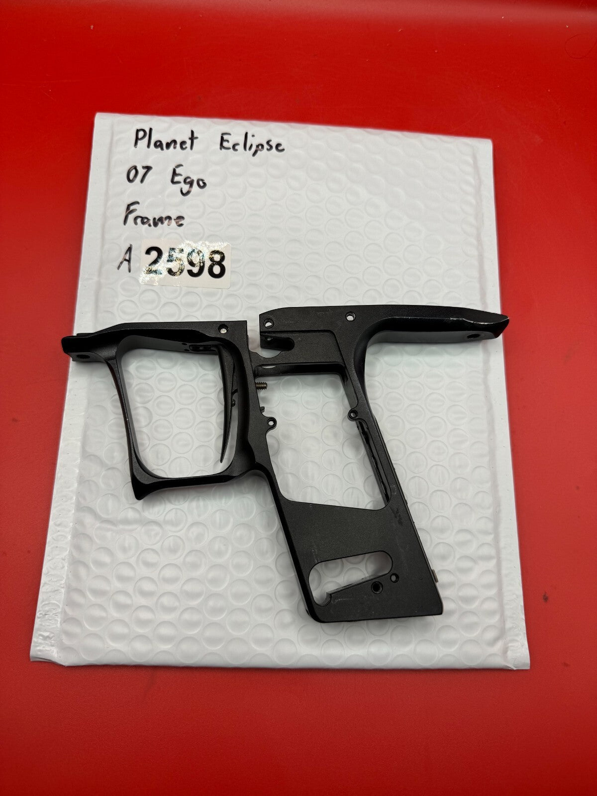 Planet Eclipe O7 Ego Frame - used paintball trigger frame - black