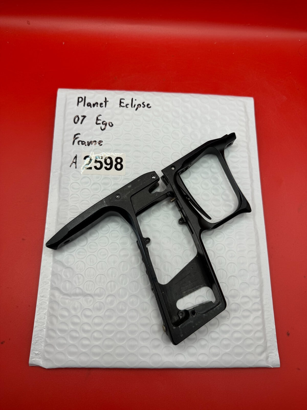 Planet Eclipe O7 Ego Frame - used paintball trigger frame - black