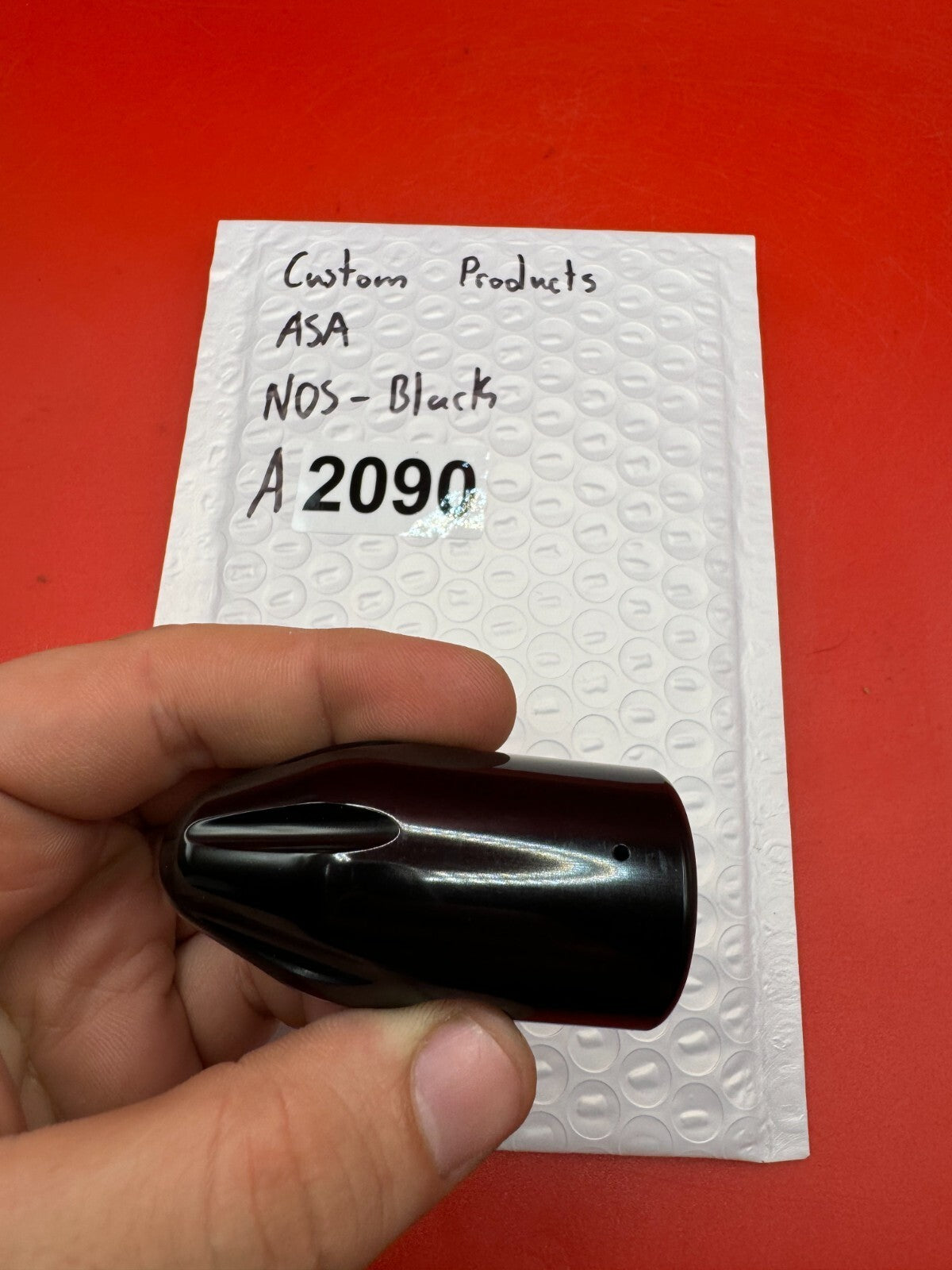 Custom Products ASA NOS-Black - used paintball on/off asa - black
