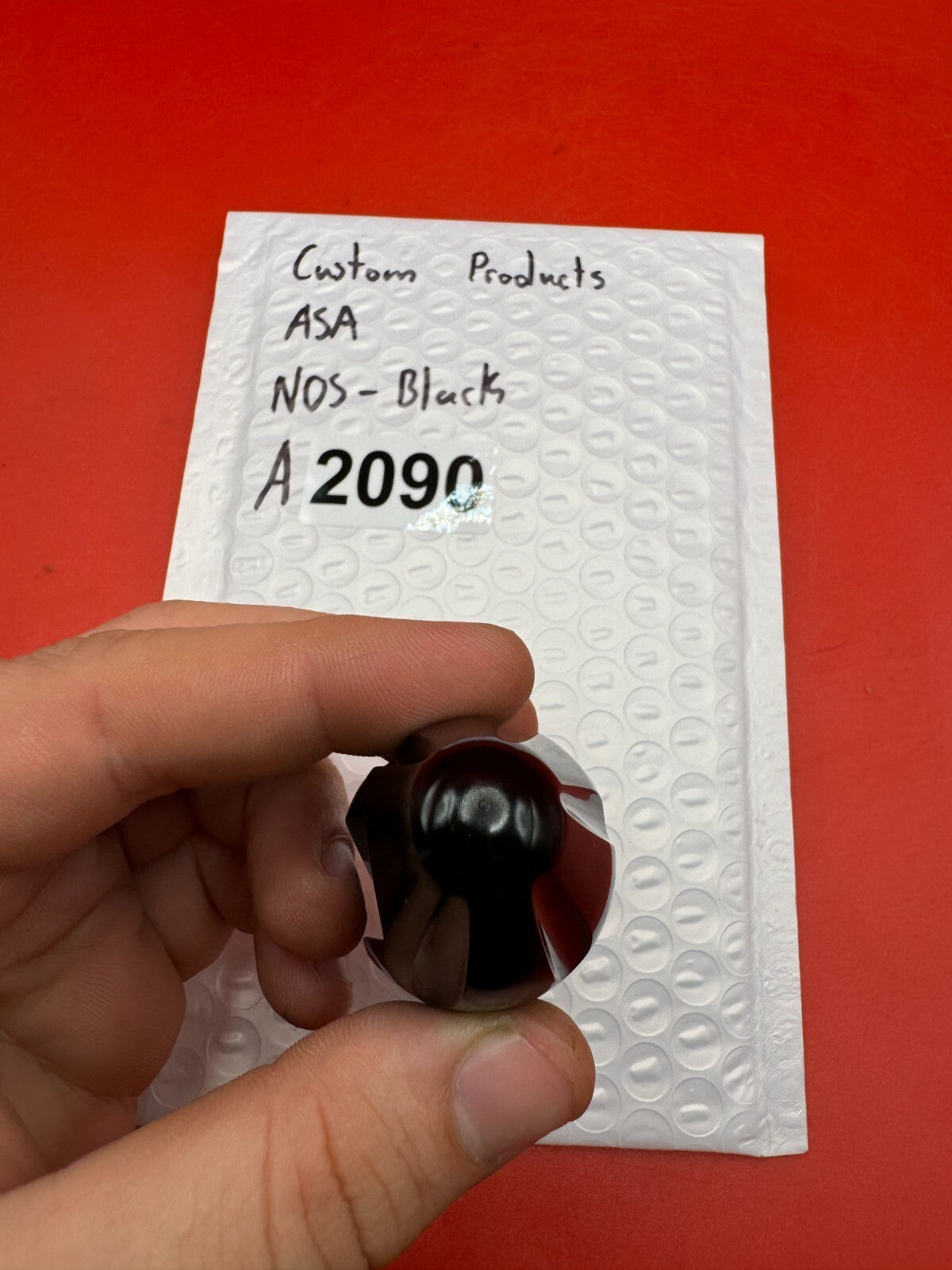 Custom Products ASA NOS-Black - used paintball on/off asa - black