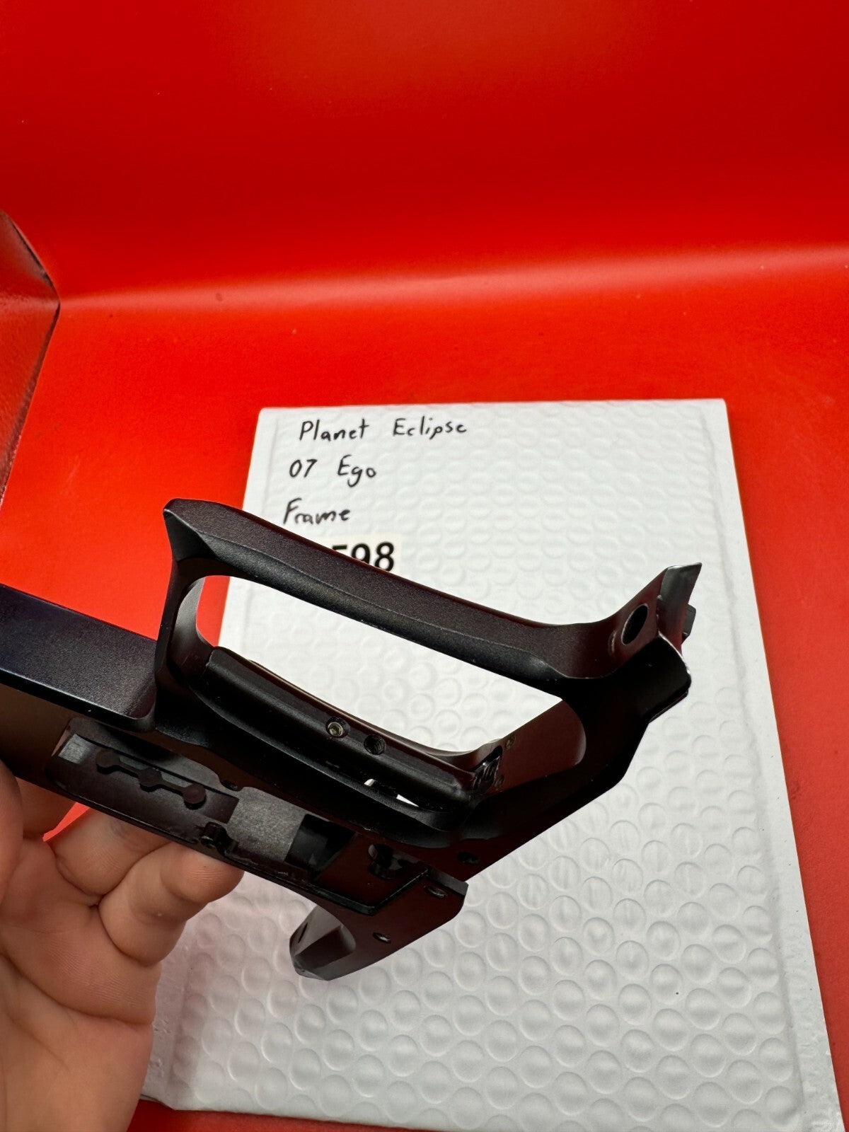 Planet Eclipe O7 Ego Frame - used paintball trigger frame - black