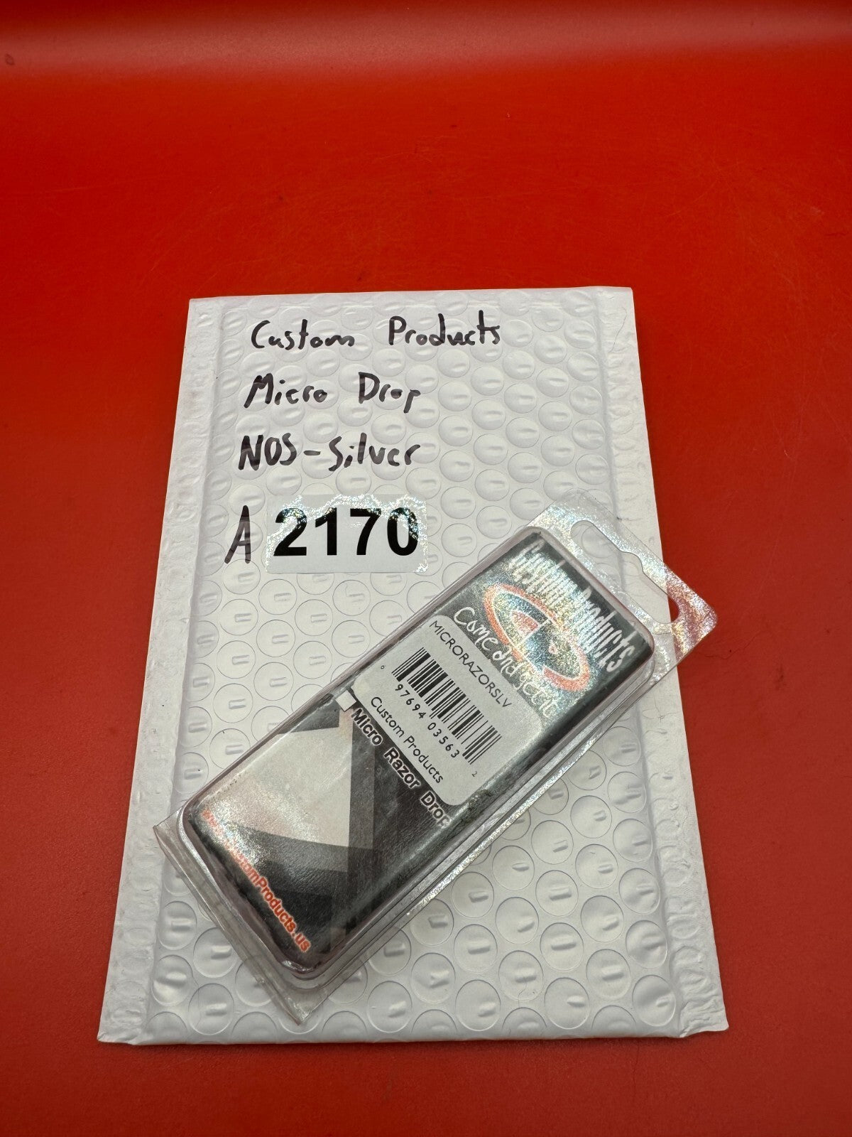 Custom Products Micro Drop NOS-Silver