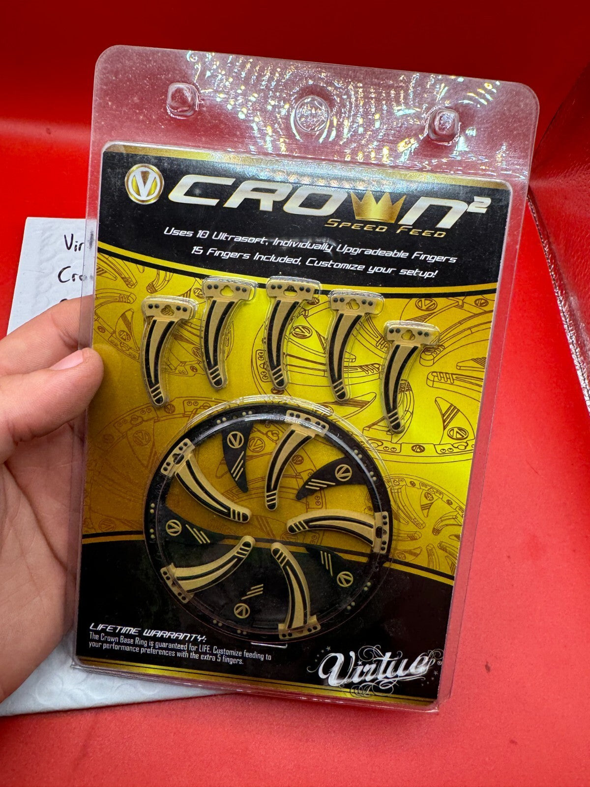 Virtue Crown Speed Feed Rotor  NOS-Tan